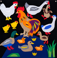 Пособие для слабовидящих детей «Домашние птицы» - fgospostavki.ru - Лесной