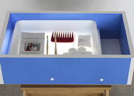 Стол-планшет "Водная фантазия лайт"  (Формат А3) - fgospostavki.ru - Лесной