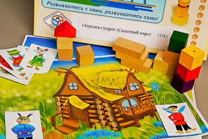 Игровой набор Фребеля "Теремок" (серия "Сказочный мир". Выпуск 1) - fgospostavki.ru - Лесной