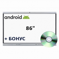 Интерактивная панель 86" (Android)  - fgospostavki.ru - Лесной