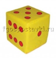 Кубик "Бросайка" с точками - fgospostavki.ru - Лесной