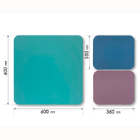 Набор стеновых панелей «Цветной калейдоскоп - Зима» - fgospostavki.ru - Лесной