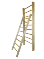 Лестница навесная с зацепами (дерево, 420*2280 миллиметров) - fgospostavki.ru - Лесной