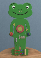 Бизиборд «Лягушонок» - fgospostavki.ru - Лесной