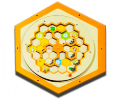 Бизиборд «Пчелиные соты №2» - fgospostavki.ru - Лесной