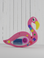 Бизиборд «Розовый фламинго» - fgospostavki.ru - Лесной