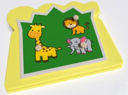 Игровой коммуникатор «Головоломка» 5 уровней - fgospostavki.ru - Лесной