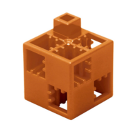 Кубик-основание коричневый 20х20 Artec - fgospostavki.ru - Лесной