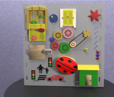 Бизиборд «Яркая мечта» - fgospostavki.ru - Лесной