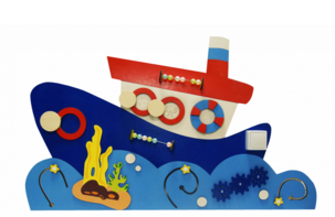 Бизиборд «Кораблик» - fgospostavki.ru - Лесной