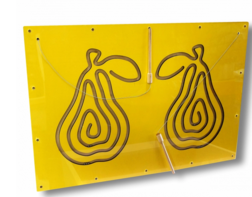 Межполушарная доска №21 желтая - fgospostavki.ru - Лесной