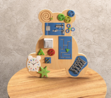 Бизиборд «Медведь» - fgospostavki.ru - Лесной