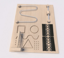 Настенная панель для эрготерапии - fgospostavki.ru - Лесной