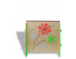 Развивающая панель с цветочком-ромашкой - fgospostavki.ru - Лесной