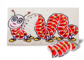 Тактильная панель «Сороконожка с алфавитом» - fgospostavki.ru - Лесной