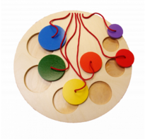 Тактильно-развивающая игрушка «Палитра цветов» - fgospostavki.ru - Лесной