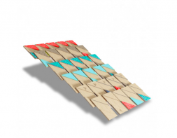 Тактильное домино разноцветное - fgospostavki.ru - Лесной