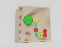 Тактильно–развивающая панель «Механика» - fgospostavki.ru - Лесной