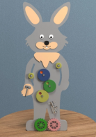 Бизиборд «Пасхальный кролик» - fgospostavki.ru - Лесной