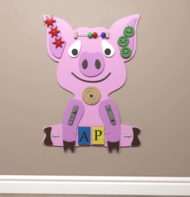 Бизиборд «Поросенок» - fgospostavki.ru - Лесной