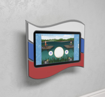 Интерактивная панель с программным логопедическим комплексом «Флаг России» - fgospostavki.ru - Лесной