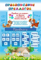 Стенд "Правописание предлогов" - fgospostavki.ru - Лесной