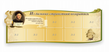 Стенд резной "Из дальних странствий возвратясь" - fgospostavki.ru - Лесной