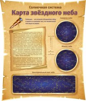 Стенд "Карта звездного неба" - fgospostavki.ru - Лесной