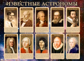 Стенд "Известные астрономы" - fgospostavki.ru - Лесной