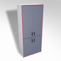 Шкаф широкий закрытый ТР5 ЛДСП - fgospostavki.ru - Лесной