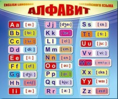Стенд "Алфавит и транскрипционные знаки" - fgospostavki.ru - Лесной