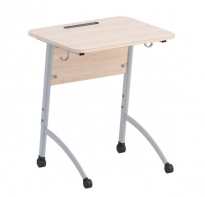 Стол ученический регулируемый на плоскоовальной трубе - fgospostavki.ru - Лесной