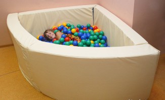 Сухой бассейн в форме 1/4 круга (150х150х66 сантиметров) - fgospostavki.ru - Лесной