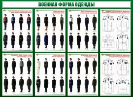 Стенд "Военная форма одежды" - fgospostavki.ru - Лесной