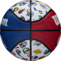 Мяч баскетбольный Wilson NBA All Team (размер 7, резина, тренировочный) - fgospostavki.ru - Лесной