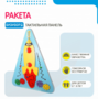 Бизиборд «Ракета» - fgospostavki.ru - Лесной